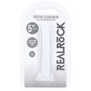REALROCK crystal clear clear 5 inch slim dildo – image 6