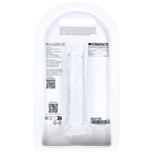 REALROCK crystal clear clear 5 inch slim dildo – image 7