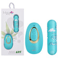 Maia Bullet – USB Rechargeable, Body-Safe Silicone – Sky Blue – 7.6 cm
