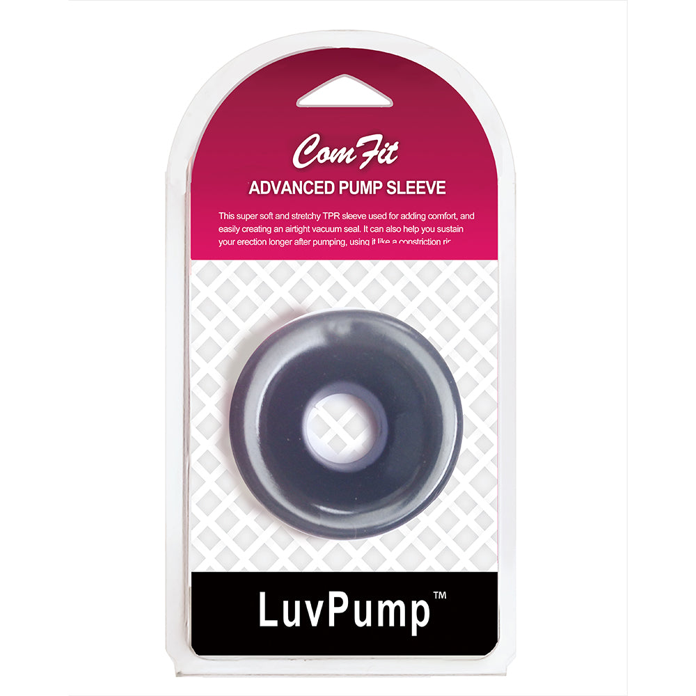 LuvPump Pump Sleeve – Body-Safe Silicone – Black