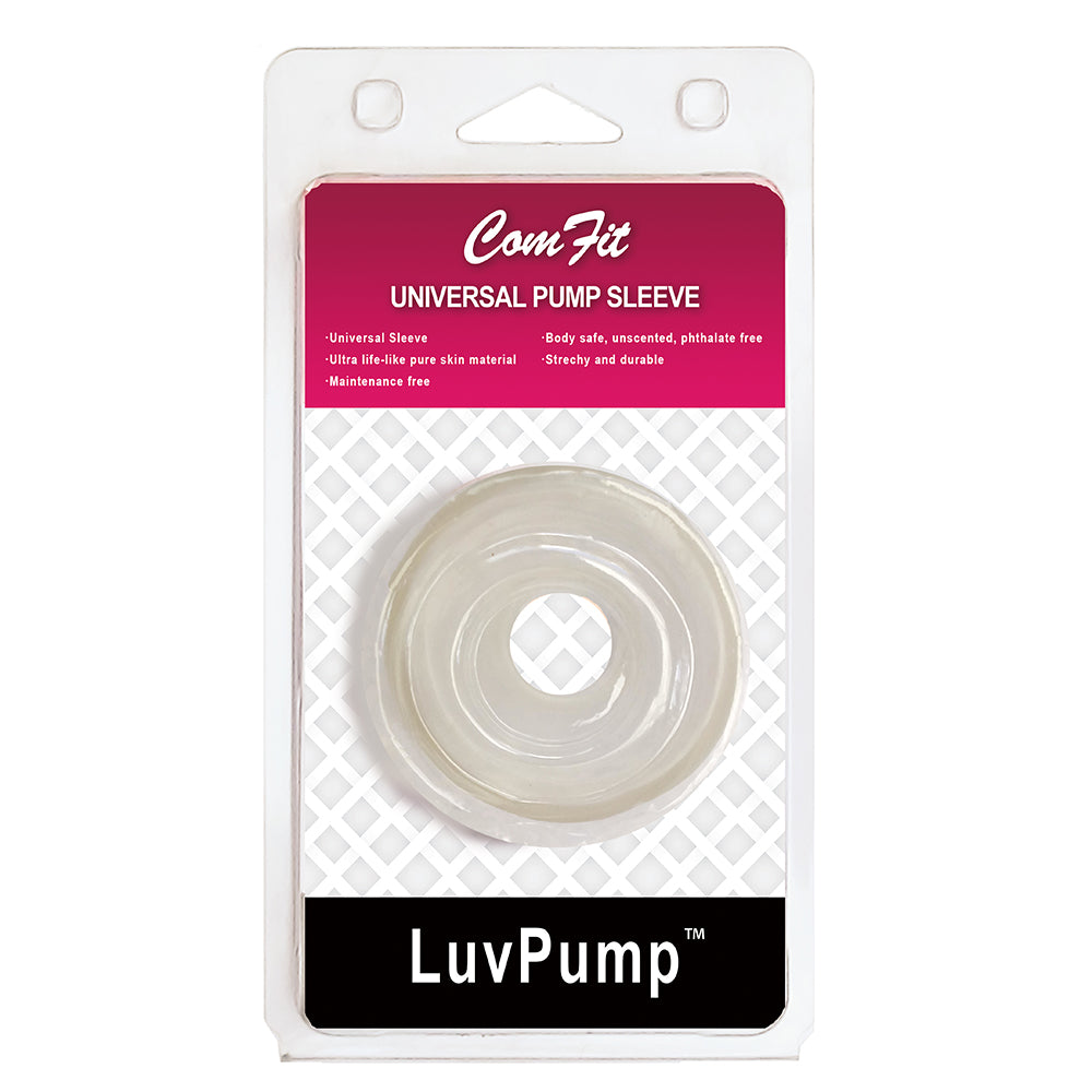 LuvPump Pump Sleeve – Body-Safe Silicone – White