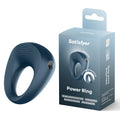 Satisfyer Cock Ring – Vibrating – Body-Safe Silicone – Black
