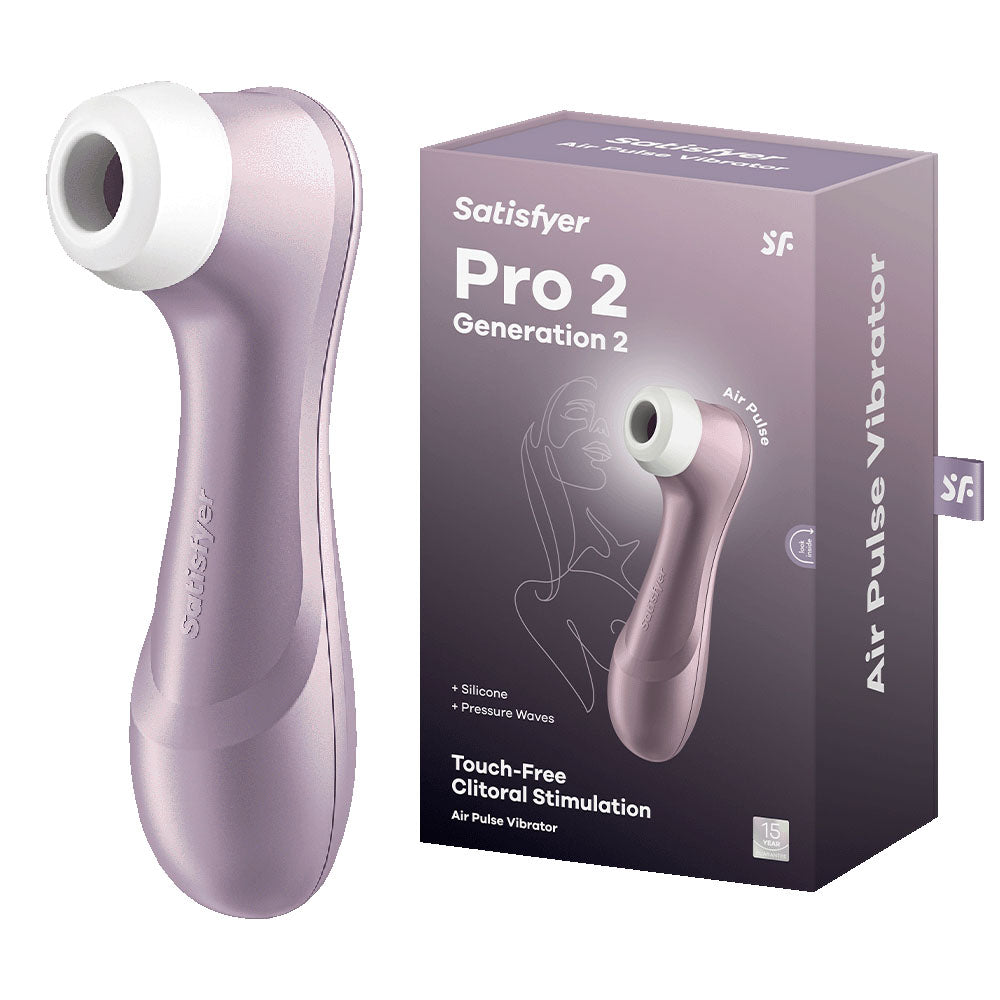 Satisfyer Clitoral Stimulator – Touch-Free, Rechargeable – Purple