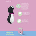 Satisfyer Clitoral Stimulator – Touch-Free USB-Rechargeable Personal Massager – Body-Safe Silicone – Pink