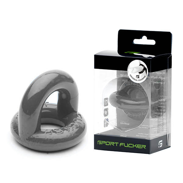 Sport Fucker Cock Ring – Body-Safe Silicone – Grey