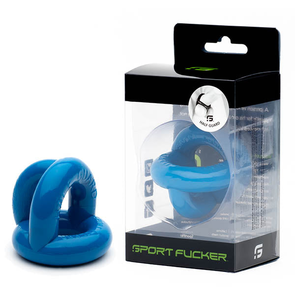 Sport Fucker Cock Ring – Body-Safe Silicone – Police Blue