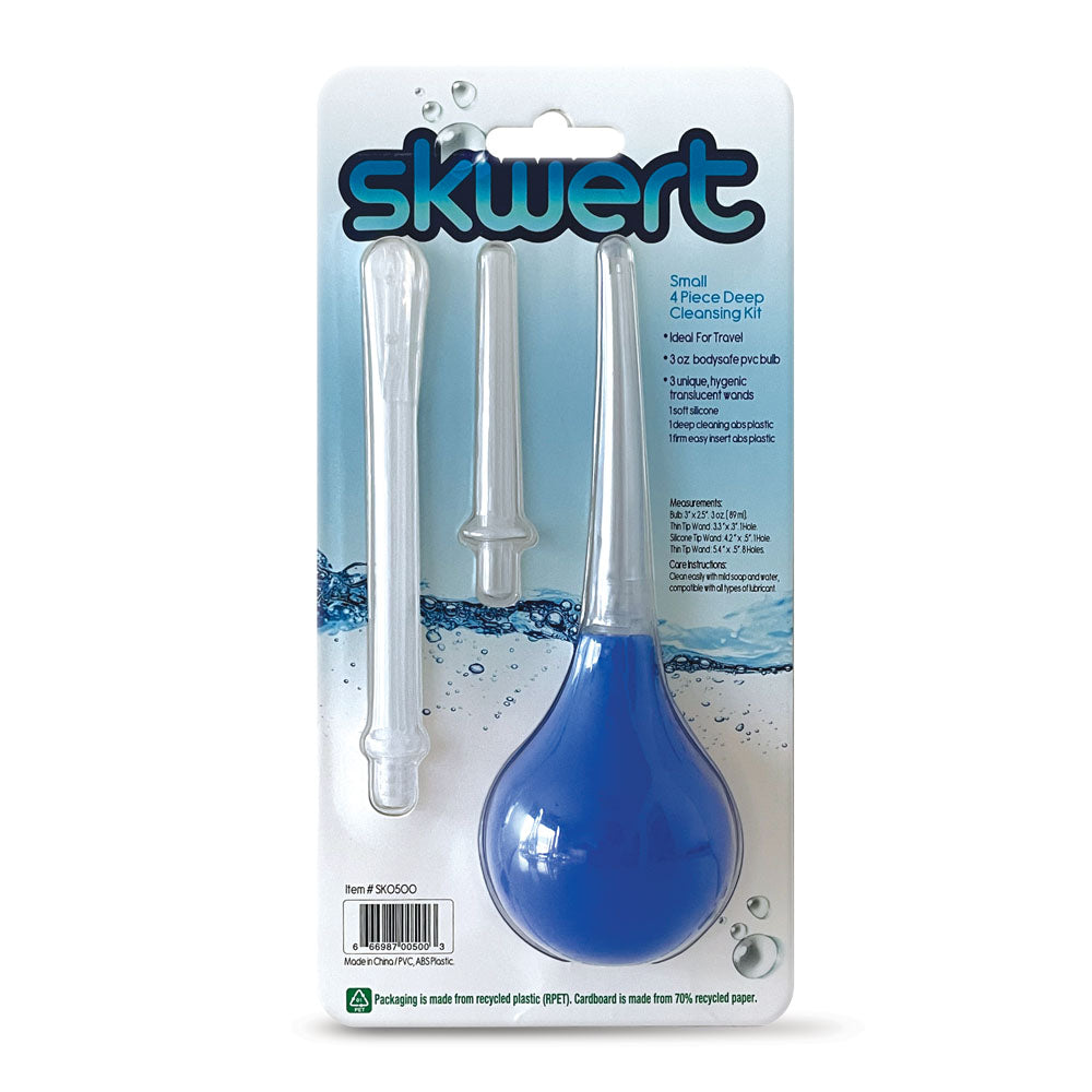Skwert 90 ml blue douche kit with 3 nozzles – image 3