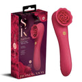 Secret Kisses Vibrator – USB Rechargeable, Body-Safe Silicone – Red – 18.8 cm