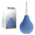 Selopa SQUEAKY CLEAN - Body-Safe Unisex Douche in Blue (Easy Clean, Travel-Friendly Design)