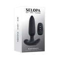 Selopa Anal Toy – USB Rechargeable, Waterproof – Black – 11.3 cm