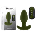 Selopa Anal Toy – USB Rechargeable, Body-Safe Silicone – Green – 10.1 cm