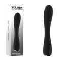 Selopa Vibrator – USB Rechargeable, Body-Safe Silicone – Black – 20.2 cm