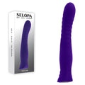 Selopa Vibrator – USB Rechargeable – Body-Safe Silicone – Purple – 22.2 cm