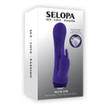 Selopa Vibrator – USB Rechargeable, Body-Safe Silicone – Purple – 13.5 cm