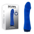 Selopa Vibrator – USB Rechargeable, Body-Safe Silicone – Blue – 13.6 cm