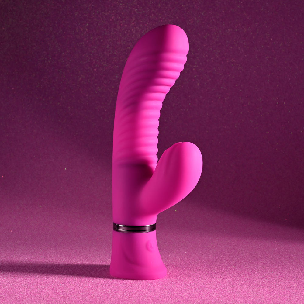 Selopa Vibrator – USB Rechargeable, Body-Safe Silicone – Pink – 16.4 cm
