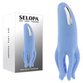 Selopa Stimulator – USB Rechargeable, Body-Safe Silicone – Blue