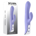 Evolved Vibrator – Rechargeable, Body-Safe Silicone – Purple – 23.3 cm