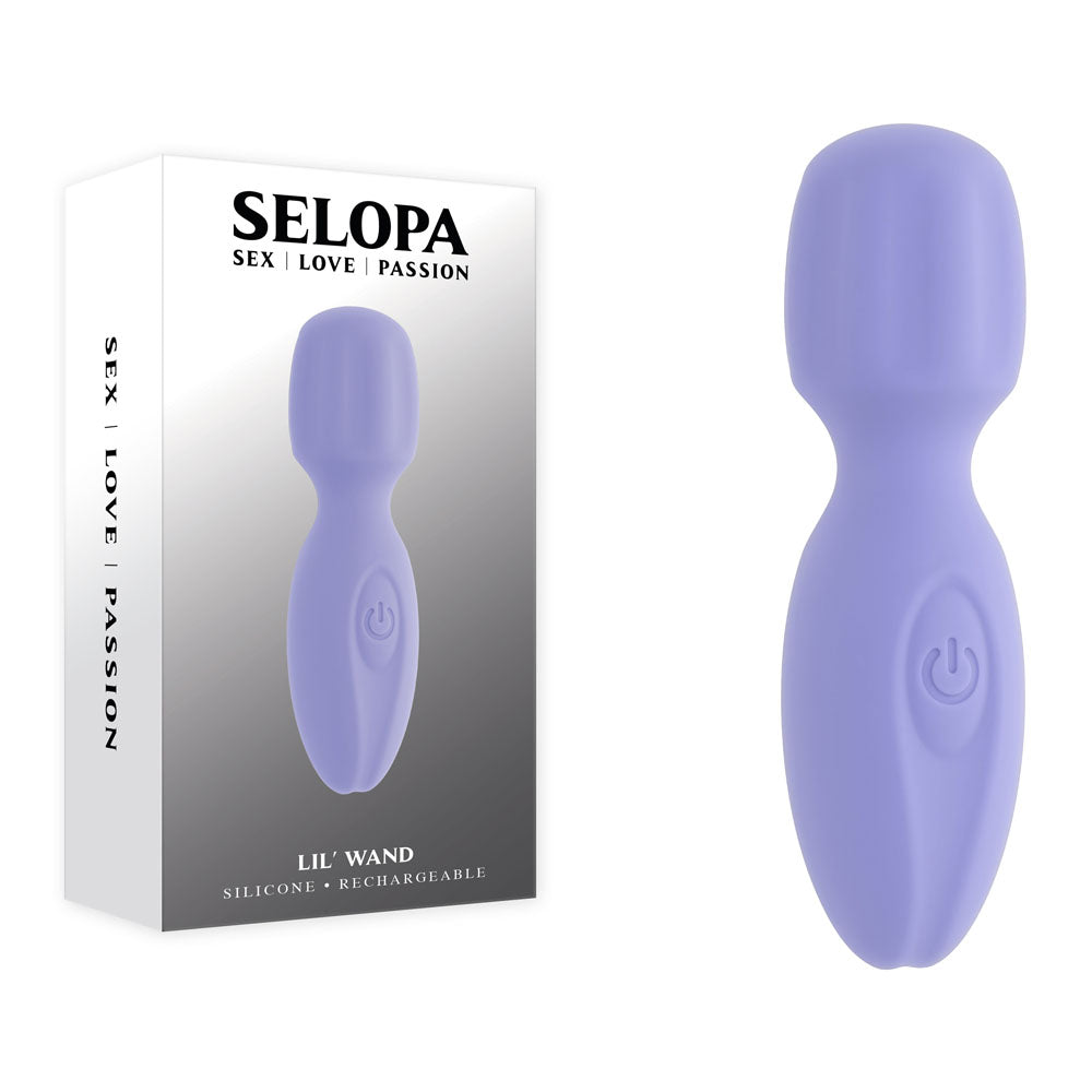 Selopa Vibrator – Rechargeable, Body-Safe Silicone – Purple – 11 cm