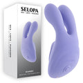 Selopa USB Rechargeable Stimulator – Body-Safe Silicone – Purple for Intimate Wellbeing