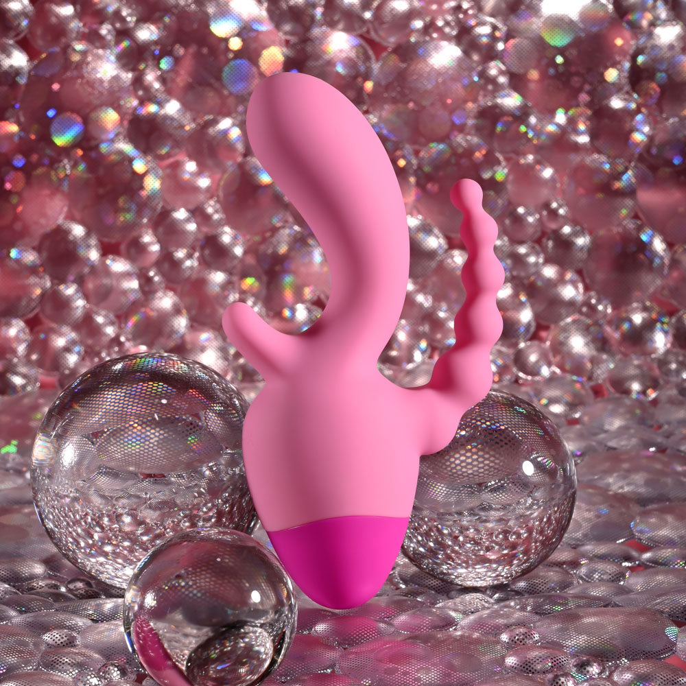 Selopa Game On pink mini triple stimulator – image 3