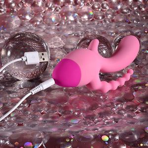 Selopa Game On pink mini triple stimulator – image 9
