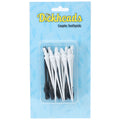S-LINE Novelties – Couples Toothpicks – Black/White – 20 Pack