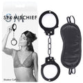 Sex & Mischief Bondage Toys – Cuffs Set – Black – 2 Piece