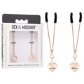 Sex & Mischief Bondage Toys – Adjustable, Rose Gold – Set of 2