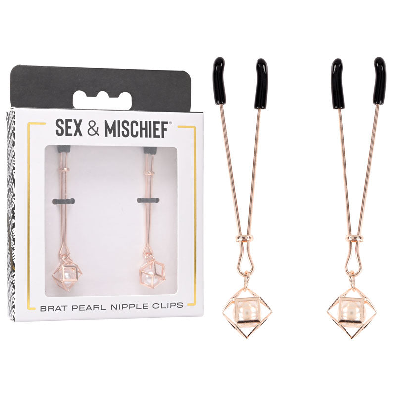 Sex & Mischief Bondage Toys – Adjustable, Rose Gold – Set of 2