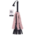 Sex & Mischief Bondage Toy – Faux Fur Flogger – Black – 50 cm