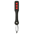 Sex & Mischief Bondage Paddle – Heart-Shaped – Black