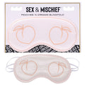 Sex & Mischief Blindfold – Soft Fabric – Peach