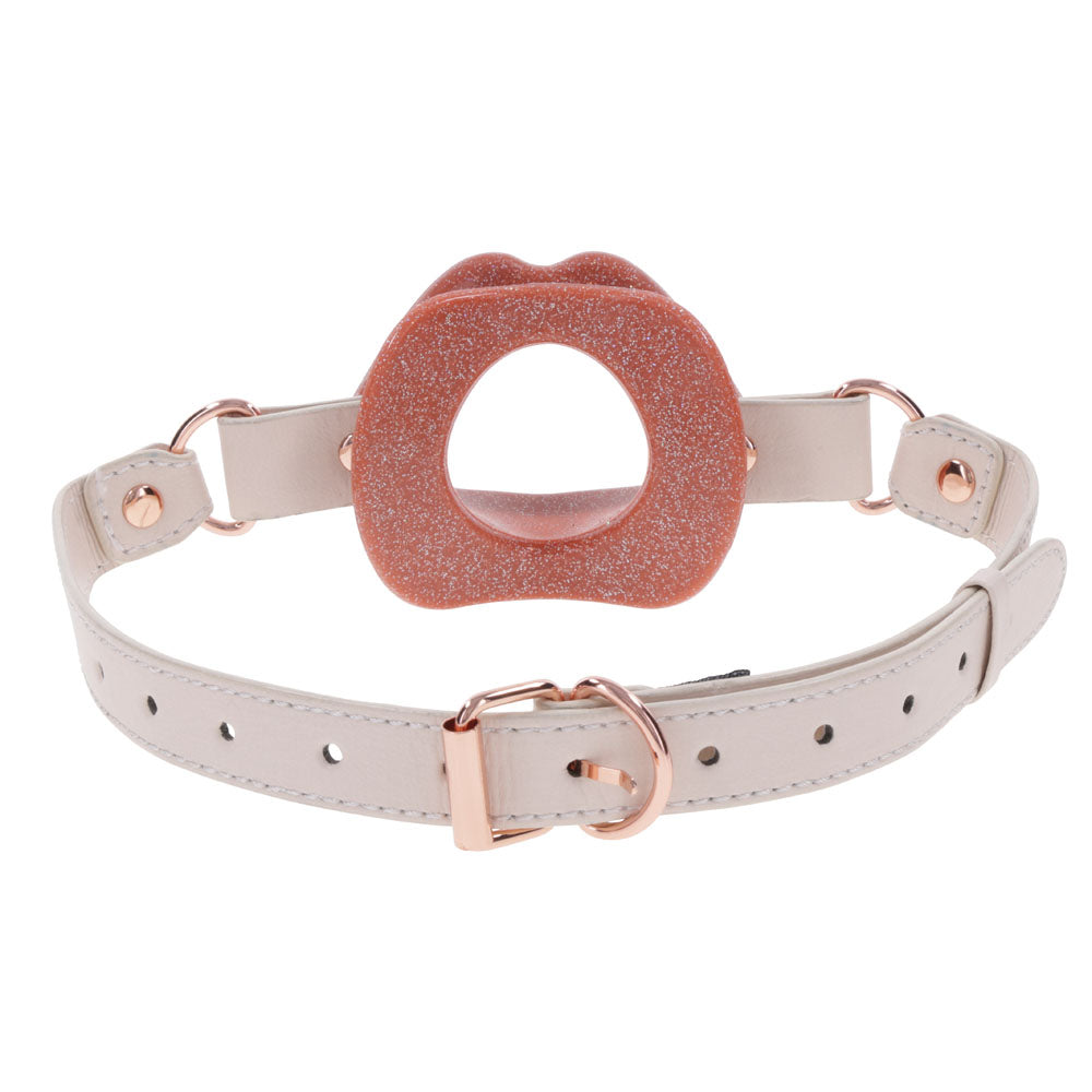 Sex & Mischief Peaches n CreaMe silicone lips gag – image 4