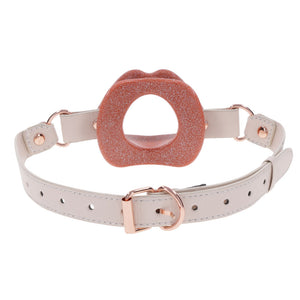 Sex & Mischief Peaches n CreaMe silicone lips gag – image 4