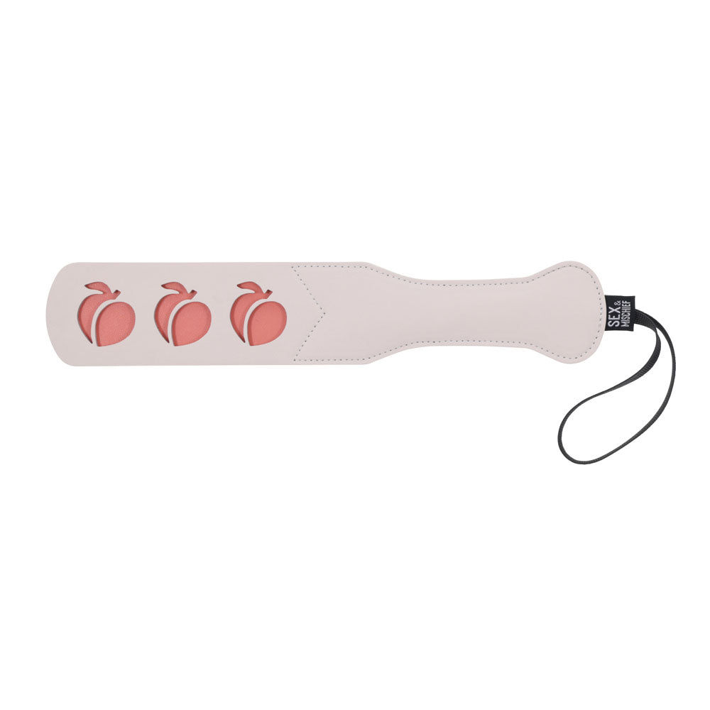 Sex & Mischief Bondage Paddle – Impression Design – Peach