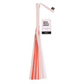 Sex & Mischief Flogger – Soft, Vegan Leather – Peach – 80 cm