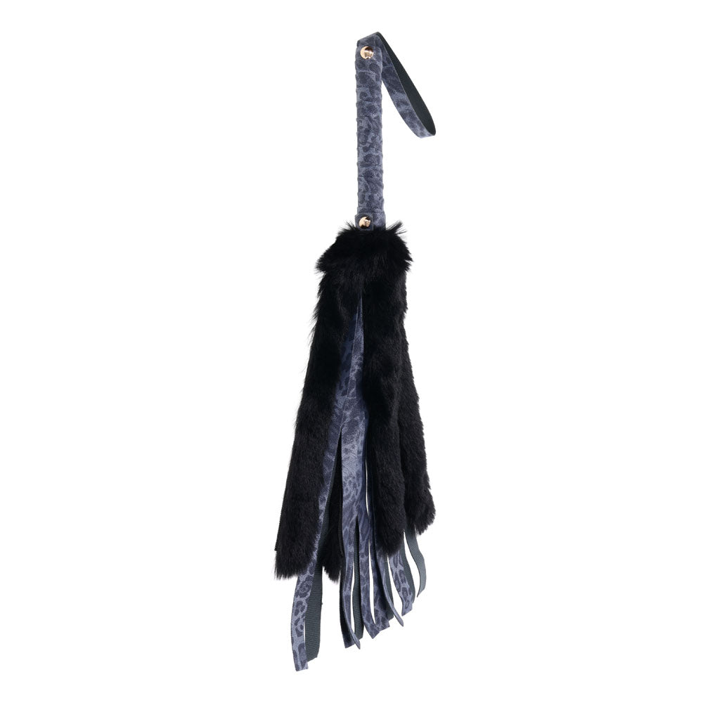 Sex & Mischief Bondage Toy – Faux Fur – Navy Blue/Black
