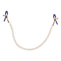 Sex & Mischief Nipple Clamps – Adjustable, Metal – Gold