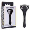 S&M Bondage Toy – Temperature Play Sensory Roller – Gunmetal