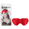 Sex & Mischief Bondage Toy – Padded Blindfold – Red