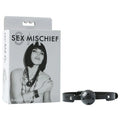 Sex & Mischief Bondage Toy – Breathable Ball Gag – Black
