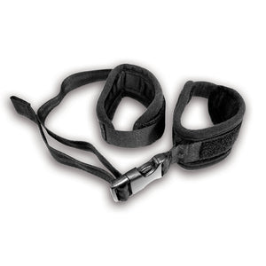 Sex & Mischief black adjustable handcuffs – image 3