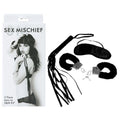 Sex & Mischief 3-Piece Beginner Bondage Kit - Intro to S&M Essentials for Couples