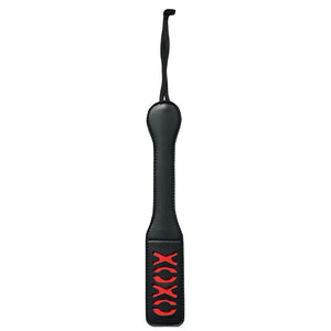 Sex & Mischief XOXO black spanking paddle
