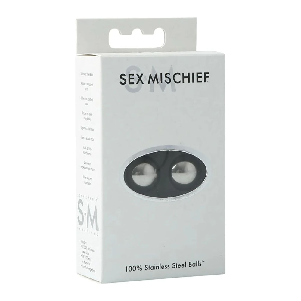 Sex & Mischief stainless steel Ben Wa balls – image 5
