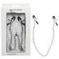 Sex & Mischief Nipple Clamps – Adjustable, Durable – Black – 30 cm
