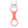 Sex & Mischief Bondage Cuffs – Body-Safe Silicone – Peach – Large