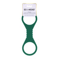 Sex & Mischief Bondage Cuffs – Body-Safe Silicone – Green – Large