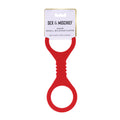 Sex & Mischief Amor Small Silicone Restraints - Red Cuffs for Wellness Play